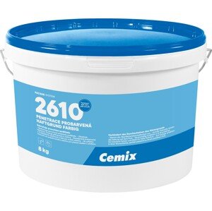 Penetrace probarvená Cemix 2610 zelená 8 kg